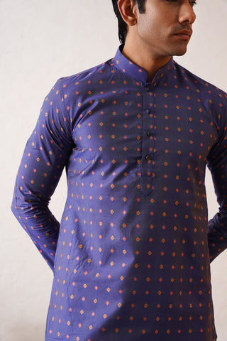 Pacific Blue Kurta Set