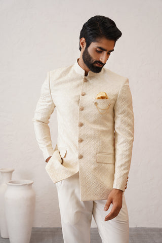 Royal Ivory Jodhpuri Set