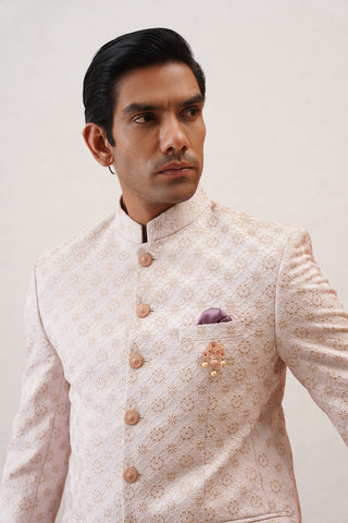 Powder Pink Jodhpuri Suit