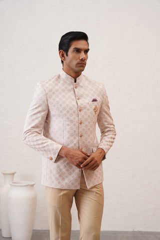 Powder Pink Jodhpuri Suit