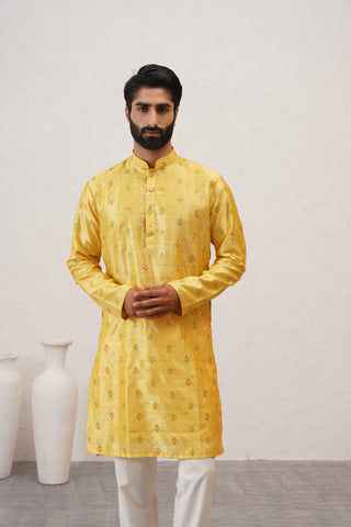 BumbleBee Yellow Kurta Set