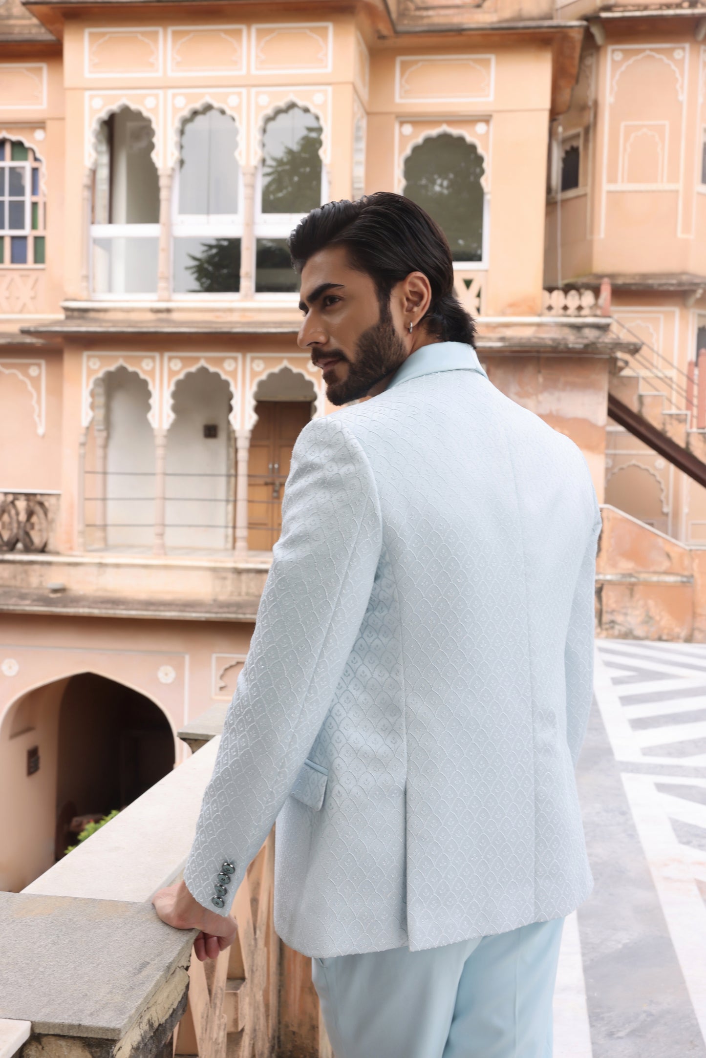 Periwinkle Blue Tuxedo