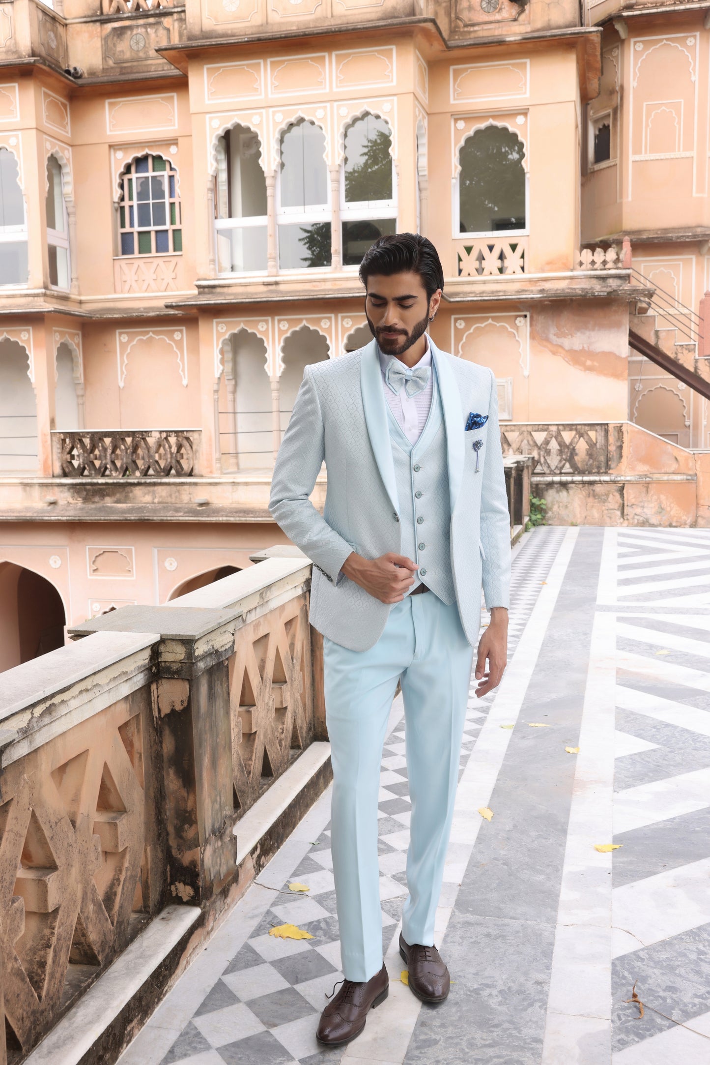 Periwinkle Blue Tuxedo