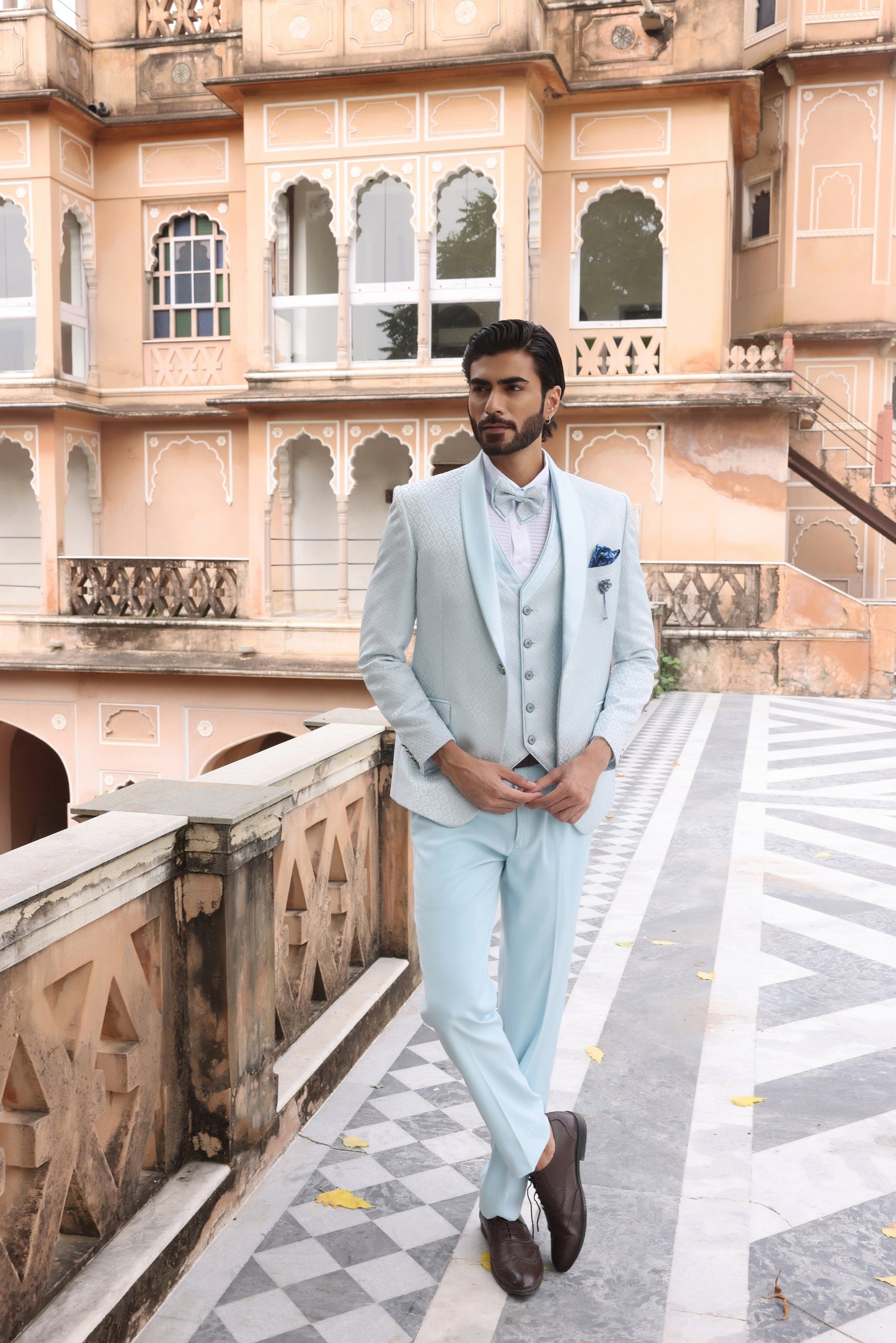 Periwinkle Blue Tuxedo