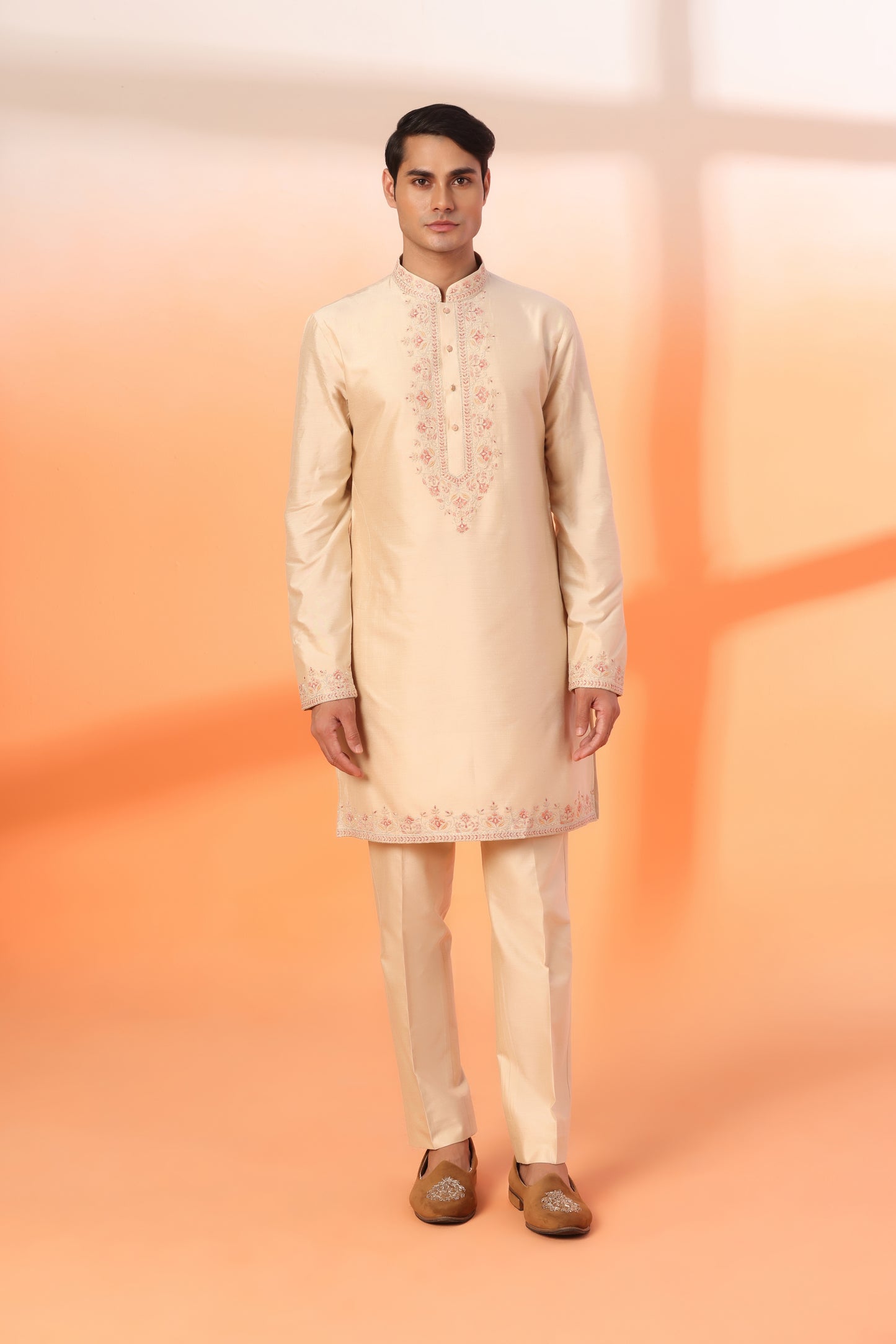 Clover Pink Indo-Western