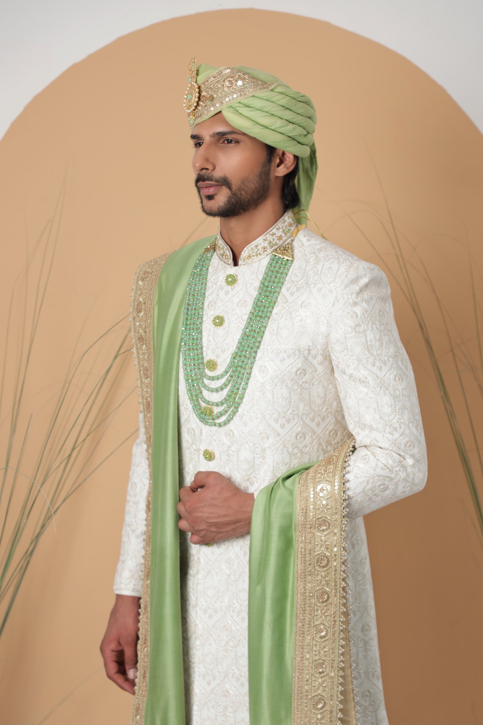 designer sherwani for groom wedding day by zoop men