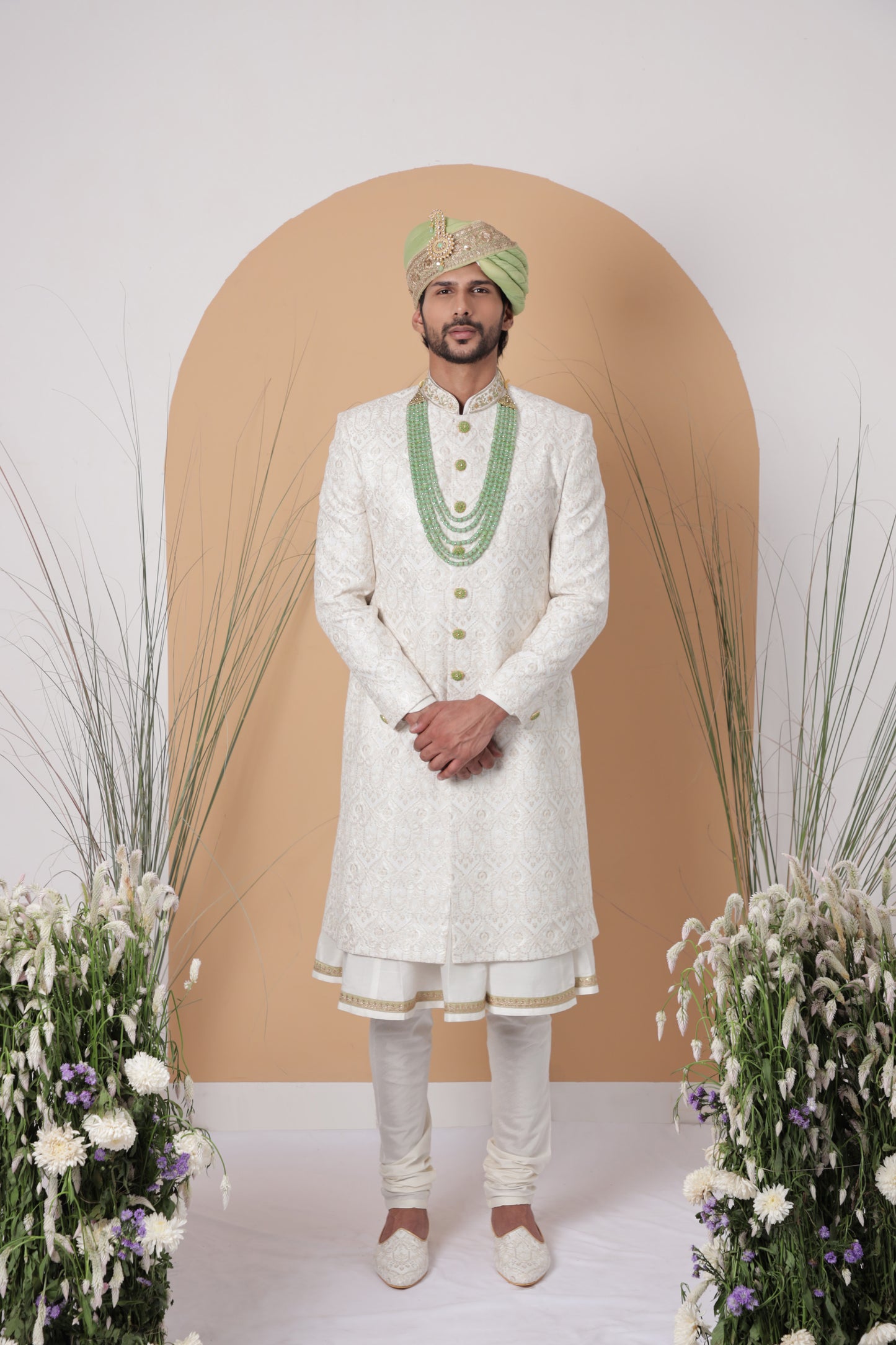 designer sherwani for groom wedding day by zoop men