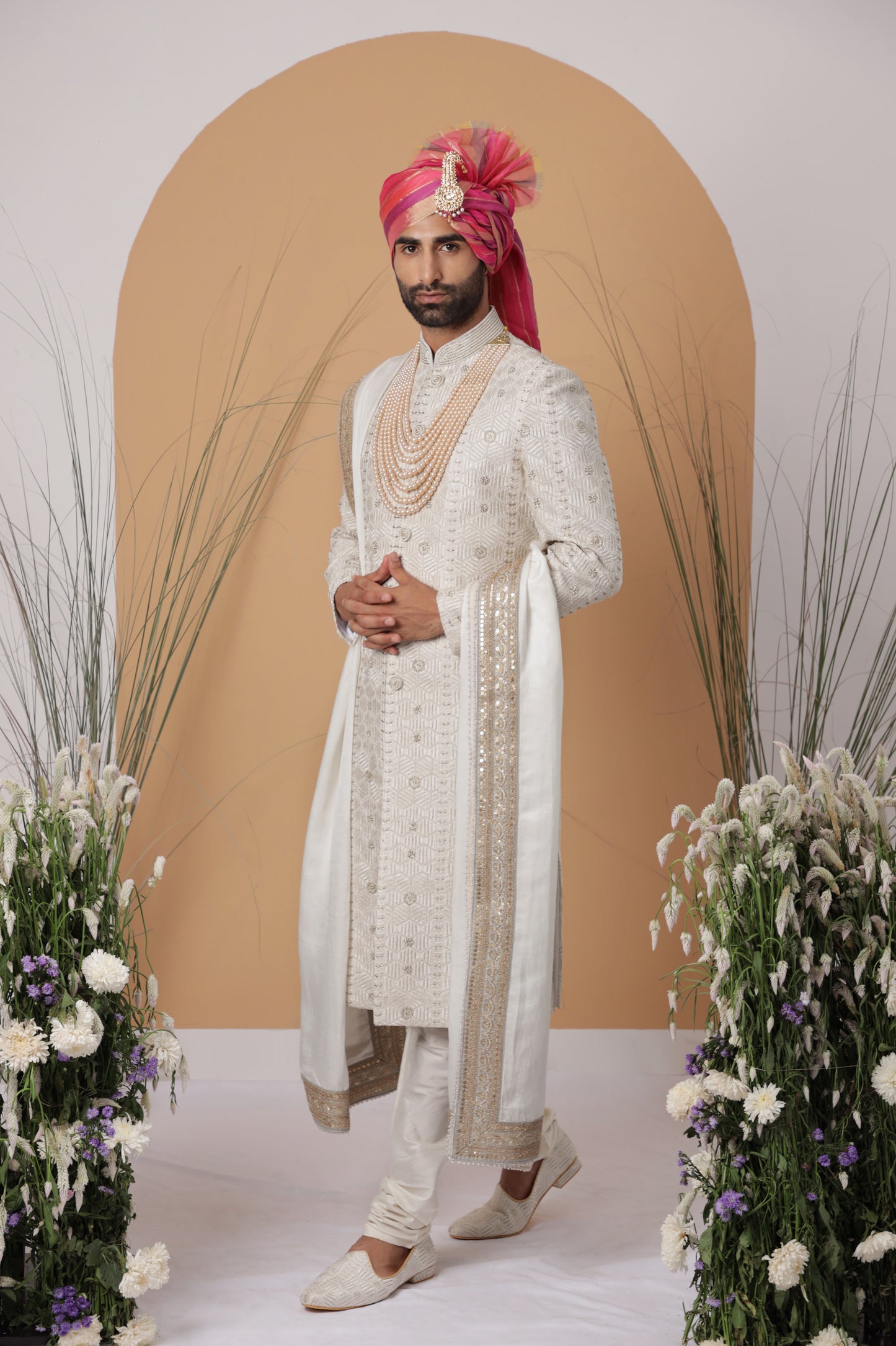 HoneyComb Eminence Sherwani