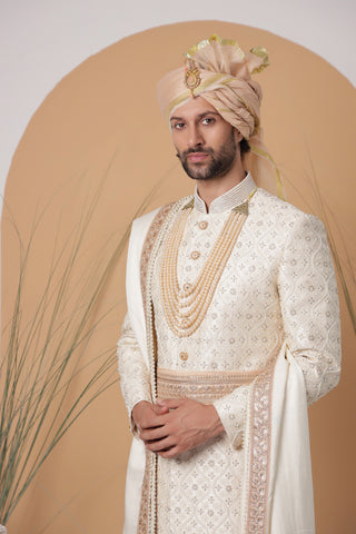designer dress sherwani for groom by zoop men