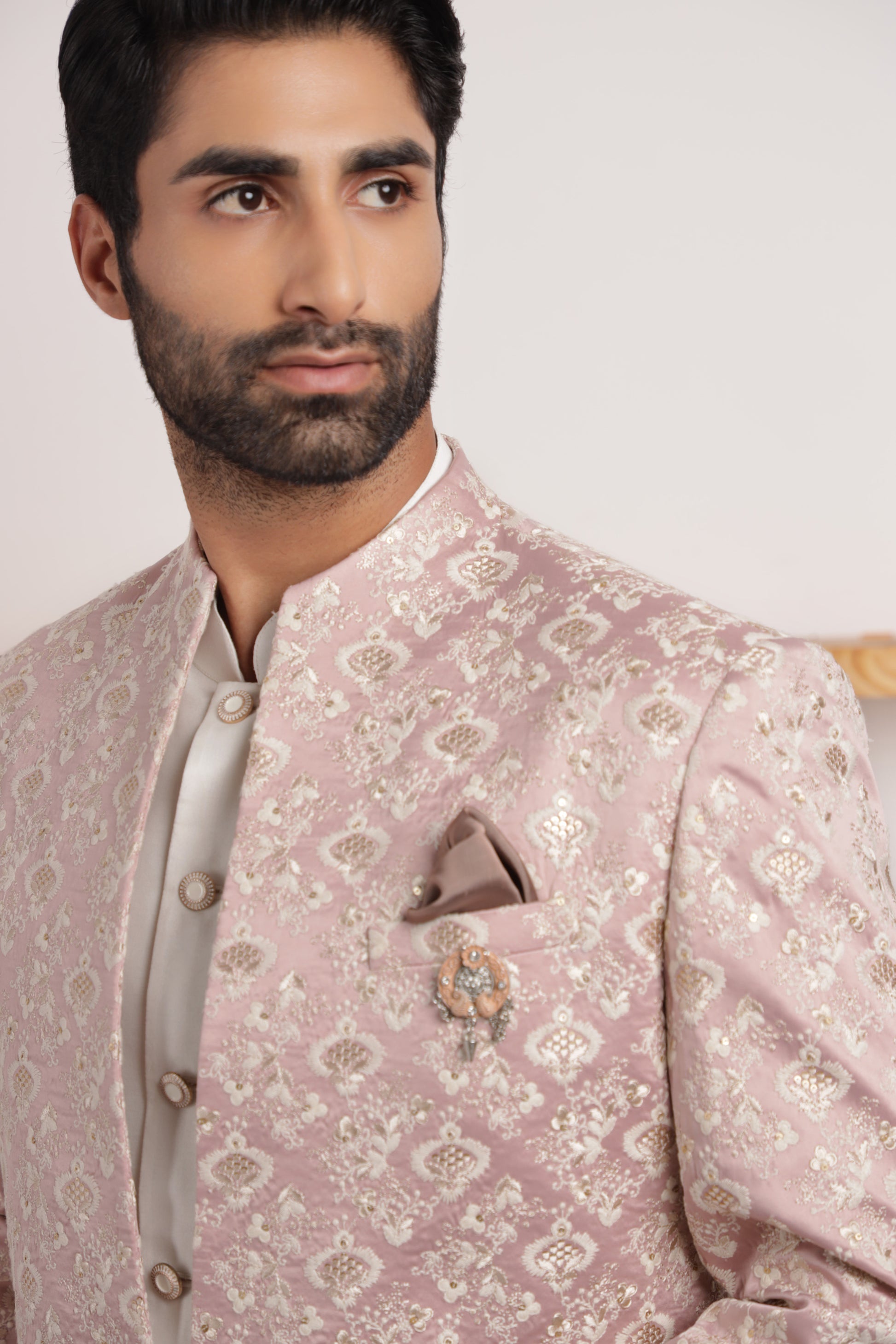 designer indo western for groom by zoop men